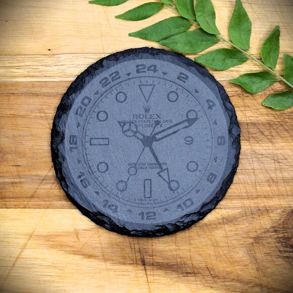 Rolex Explorer II 216570 White Dial Slate Coasters Set of 4 Polar Explorer - Picture 5 of 9